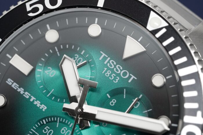 Tissot Chronograph Watch SEASTAR 1000 Green - T120.417.11.091.01 - Image 9